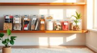 organize home with containers