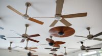 stylish and powerful ceiling fans