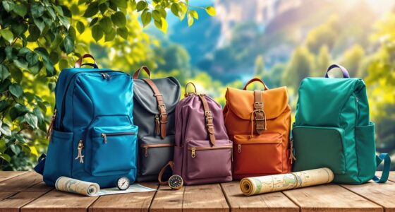 stylish practical travel backpacks