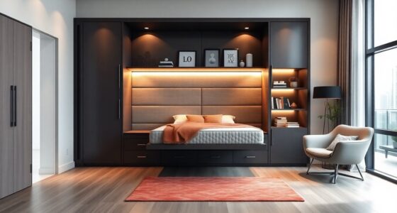 stylish space saving murphy beds