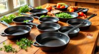 top cast iron skillets