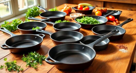 top cast iron skillets