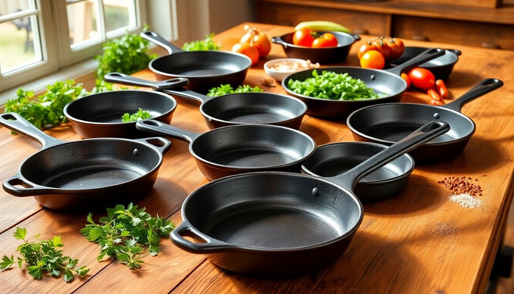 top cast iron skillets