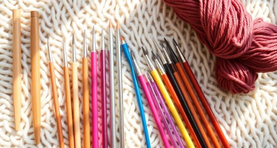 top knitting needles selection