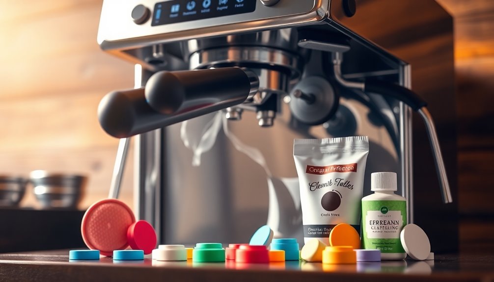 descaling espresso machines regularly