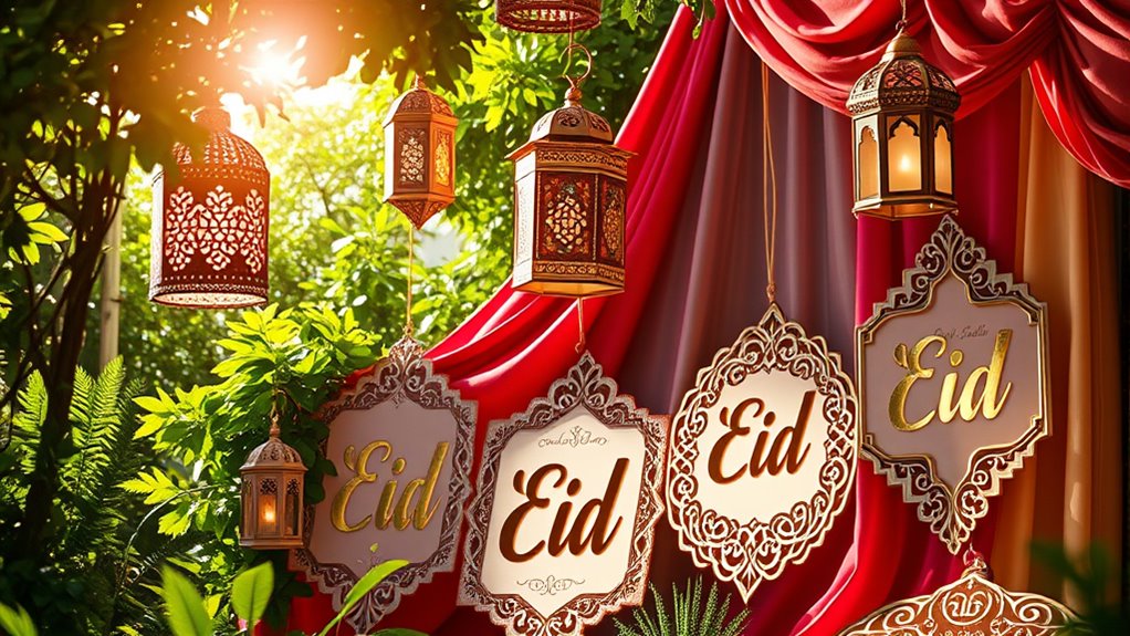 eid decorative signs selection factors