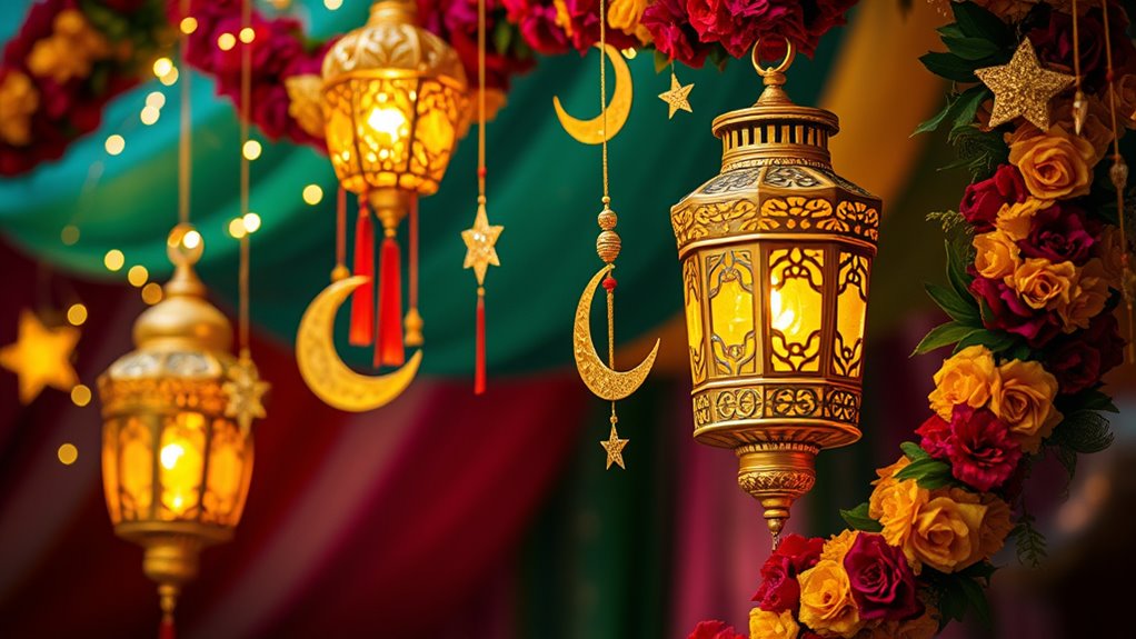 eid festive celebration ornaments