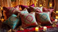 eid themed decorative cushions selection