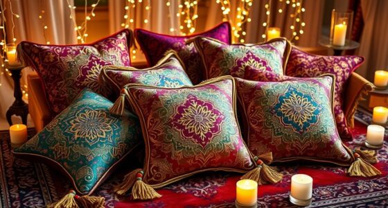 eid themed decorative cushions selection