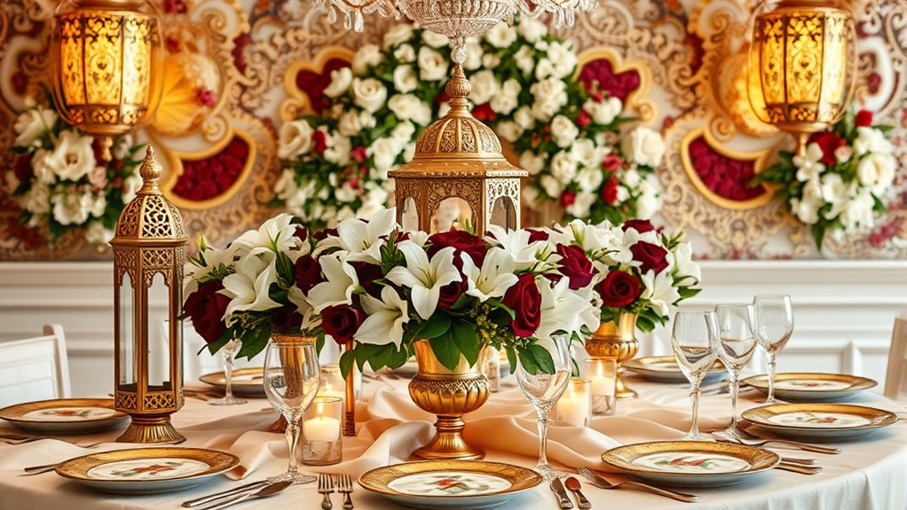 elegant eid centerpiece selection