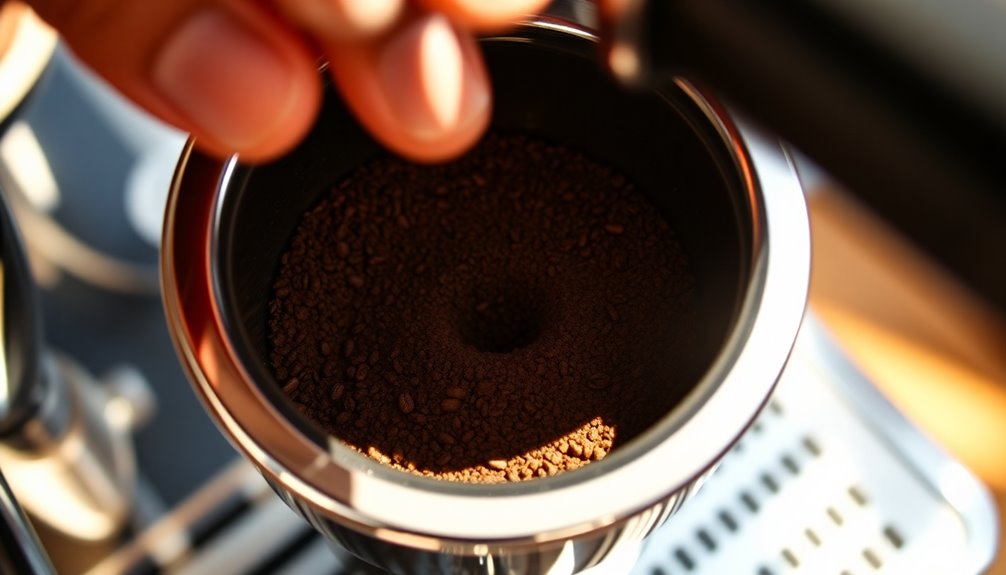 espresso tamping quality assessment