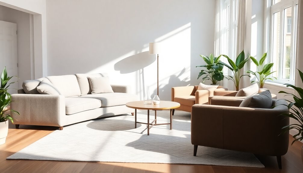 furniture size harmony balance