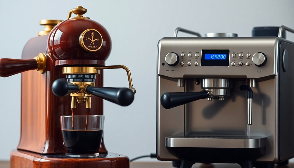 history of espresso machines