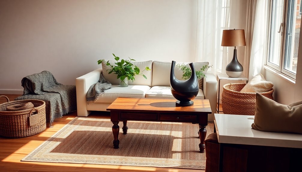 layering different materials creatively
