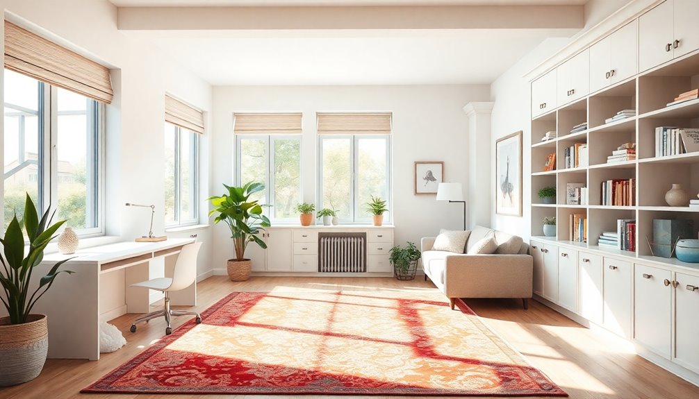organized and tidy spaces