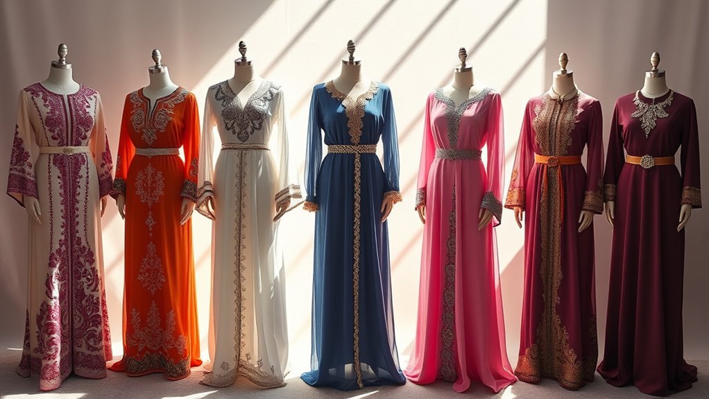 selecting eid abaya collection