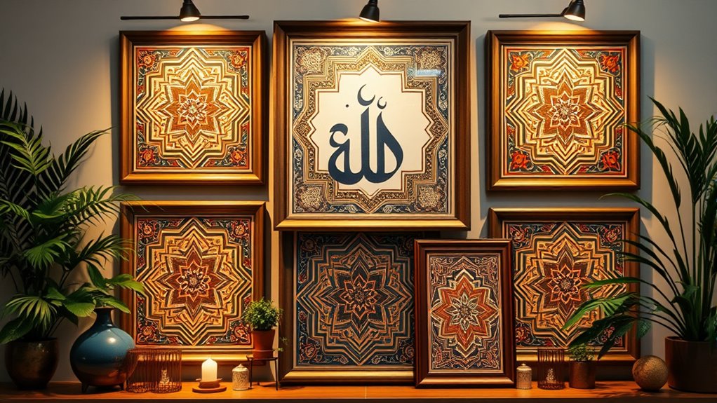 selecting eid wall art