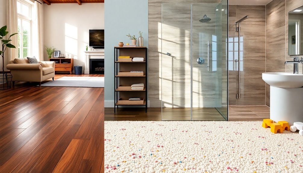 specialized area flooring choices