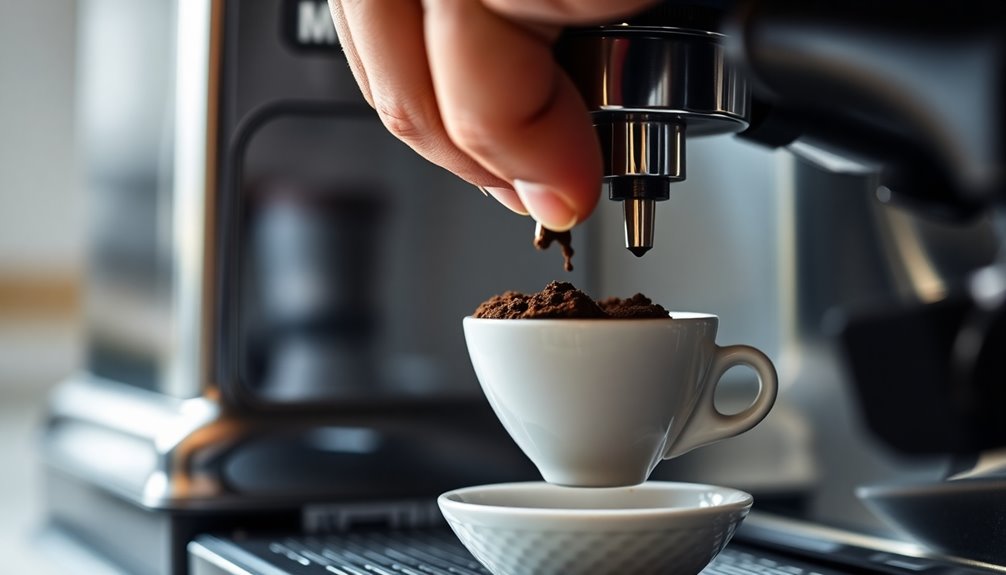tamping pressure affects extraction