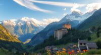 alpine beauty and castles