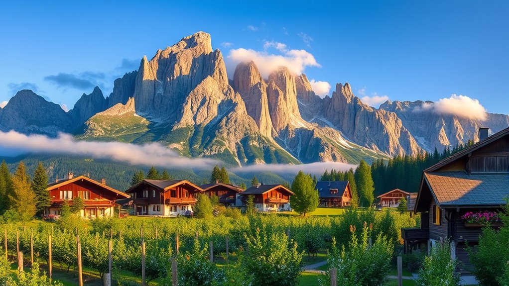 dolomites german culture apples