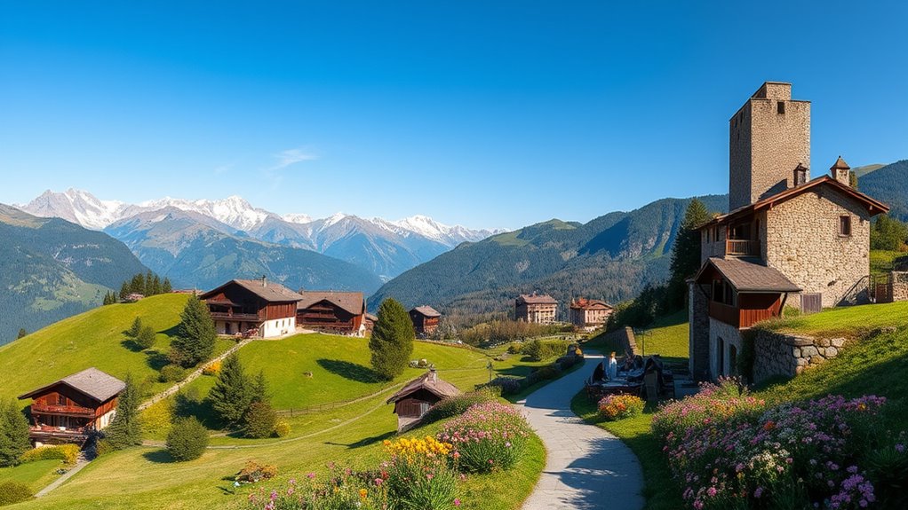 picturesque mountain villages