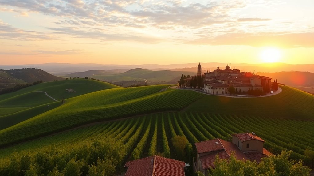 renaissance art and vineyards