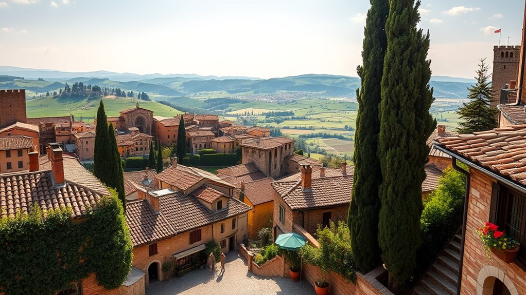 umbrian historic town centers