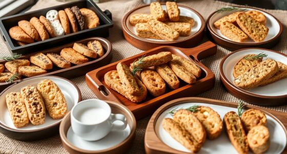 biscotti trays for gifting