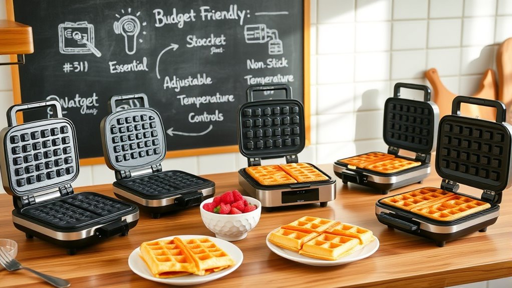 budget friendly waffle maker considerations