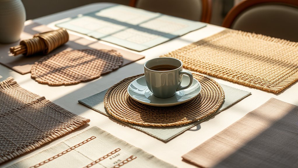 choosing durable coffee placemats
