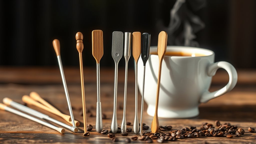 choosing eco friendly coffee stirrers