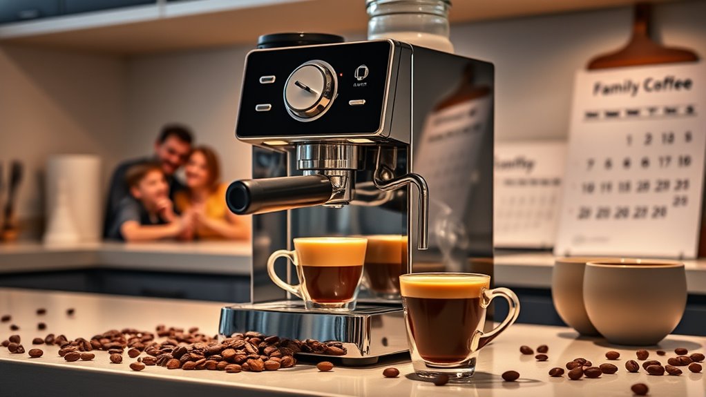 choosing family espresso machines