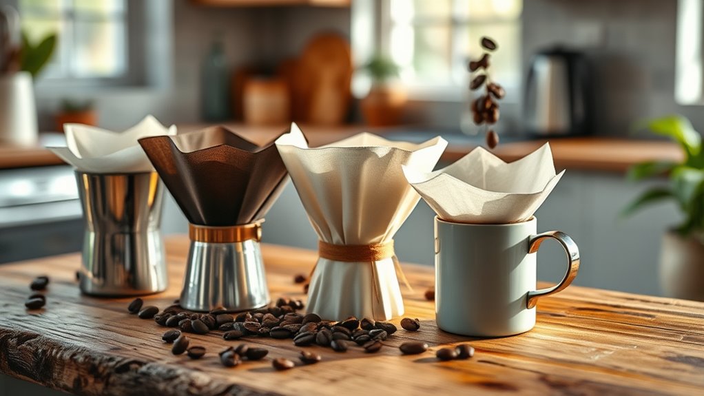 choosing reusable coffee filters