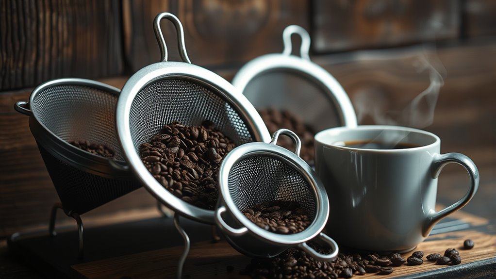 coffee sieve selection factors