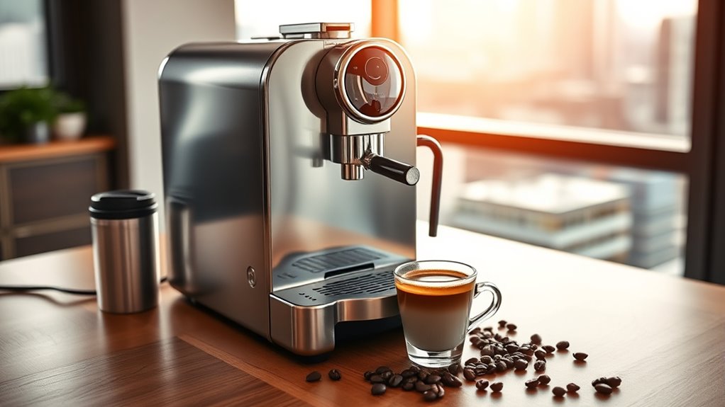 compact espresso machine selection