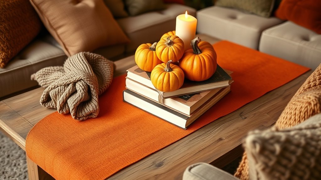 cozy fall coffee table d cor