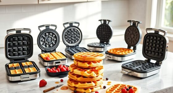 effortless waffle maker cleanup