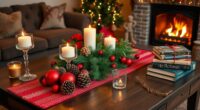 festive coffee table decorations