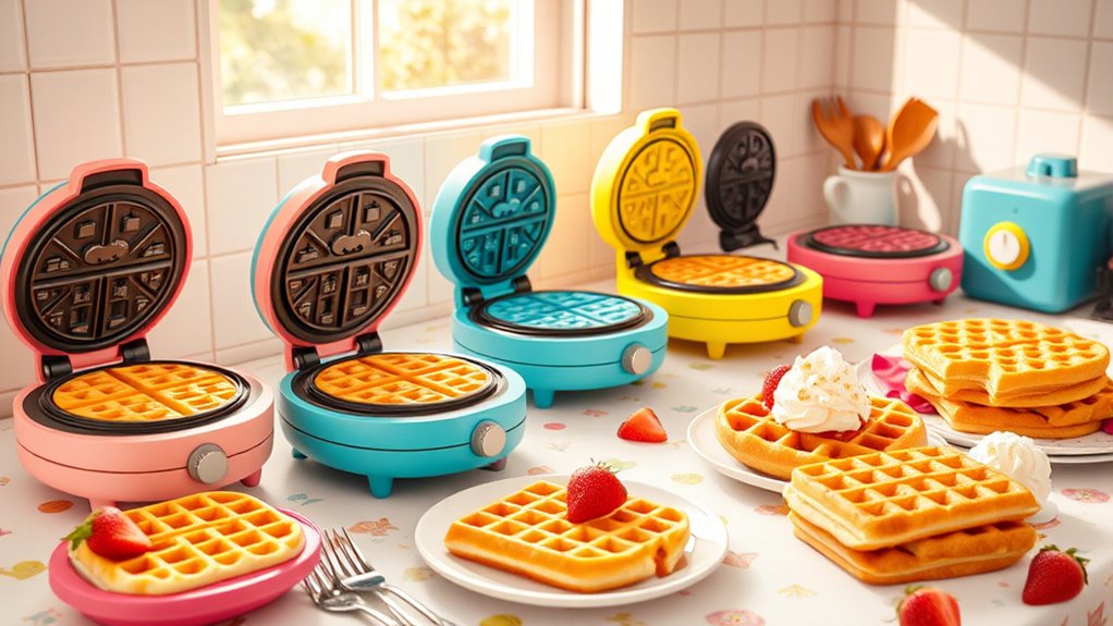 fun breakfast waffle makers