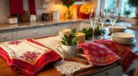 holiday kitchen linen essentials