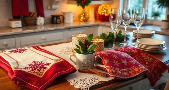 holiday kitchen linen essentials