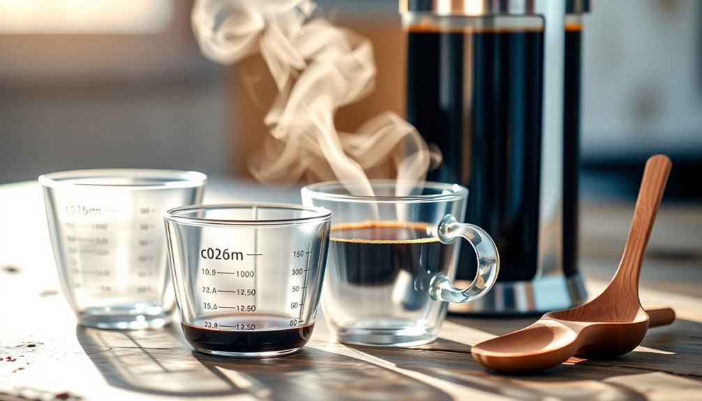 key factors for coffee measuring