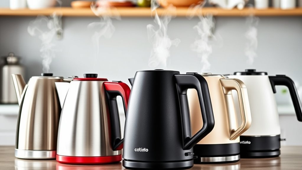 key factors for electric kettles