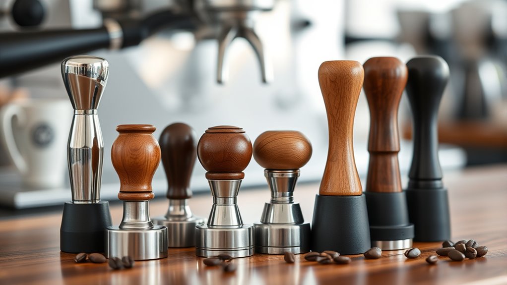 key factors for espresso tampers