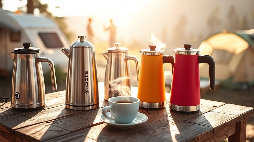 key factors for portable kettles