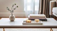minimalist coffee table decor
