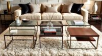 modern coffee table sets