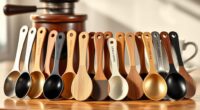 precision brewing coffee scoops