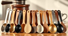 precision brewing coffee scoops